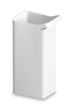 Zucchetti Lab 03 Lavabo Free Standing 48x40 H.89 a pavimento con portasalviette in cristalplant bianco Ordina Subito