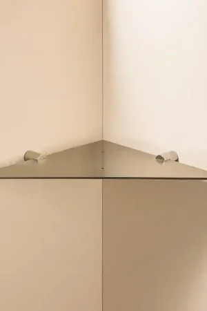 A Buon Prezzo Mensola angolare 23,5 cm vasca doccia in inox Satinato Logic 2260343 Cosmic