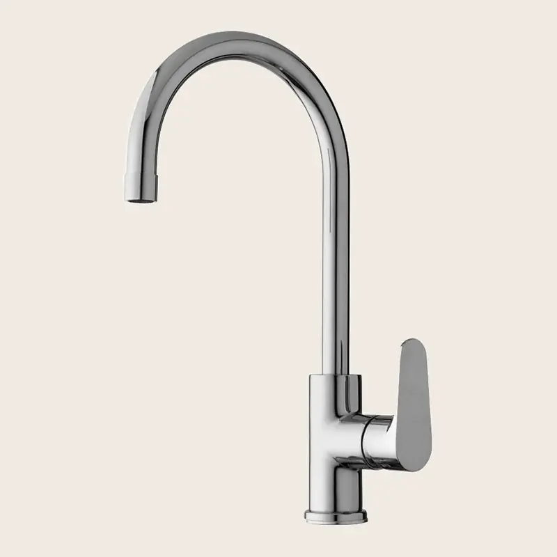 Paffoni Green Gr180 Miscelatore lavello con canna Orientabile Cromo Nuova Collezione