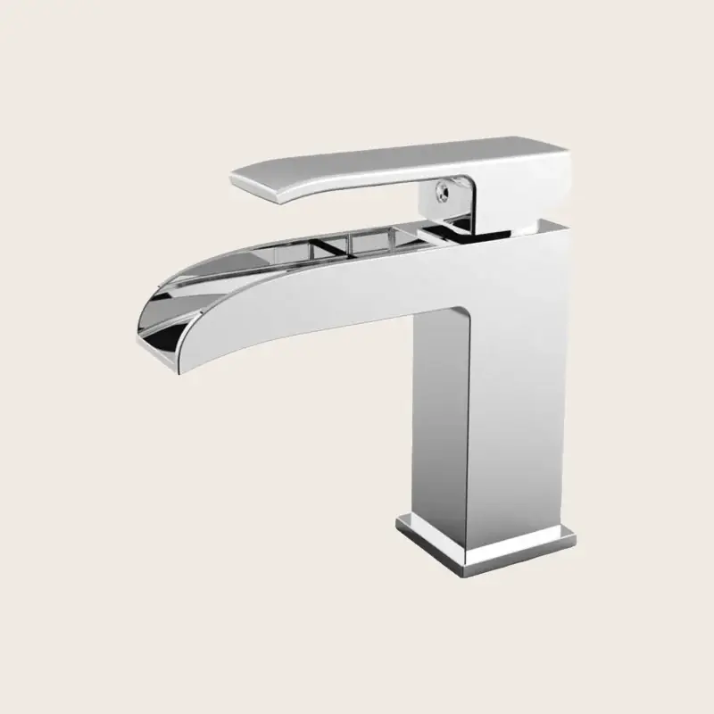 Paffoni Level Les061 Miscelatore Lavabo flusso A Cascata Senza Scarico Cromo Non Perdere