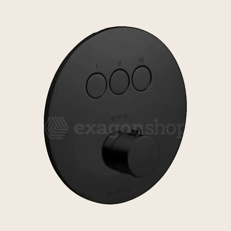 Paffoni Set Esterno doccia 3 Funzioni Senza Parte Incasso Nero Opaco Compact Box Cpt019no Saldi