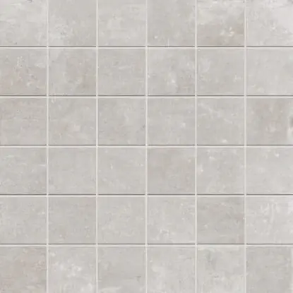 Ultimissimo Modello Pavimento rivestimento 30x30 in gres porcellanato 9,5mm rettificato mosaico tessere 5x5 bianco Ragno Realstone Navigli