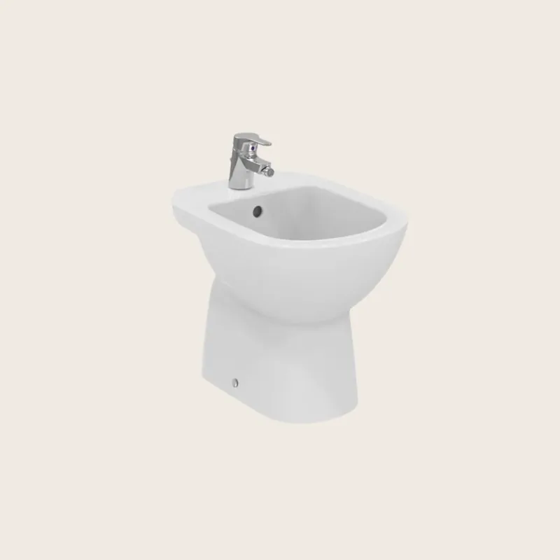 Offerta Bidet monoforo 48,5x36 in ceramica bianco europeo Gemma 2 J522401 Ceramica Dolomite