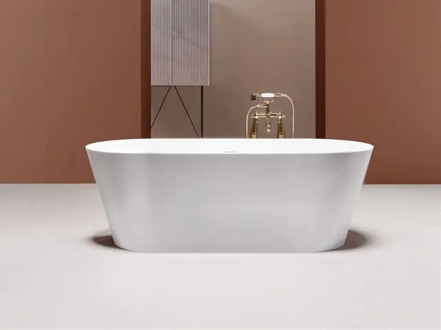 Occasione Treesse Inka Vasca 150x70 freestanding in solid surface bianco opaco