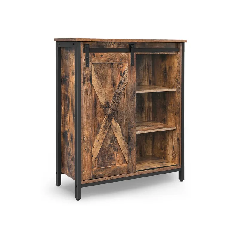 Credenza con Scomparti Aperti Reso Gratuito