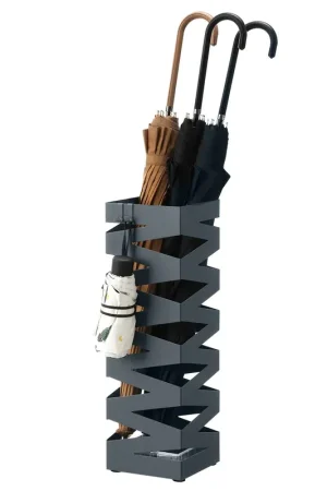 Porta Ombrelli in Metallo Grigio Antracite Economico