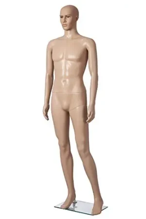 Reso Gratuito Manichino Uomo maschile mannequin in plastica durevole