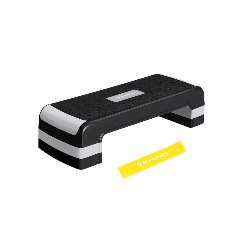 Economico Step da Aerobica Fitness con Fascia di Resistenza