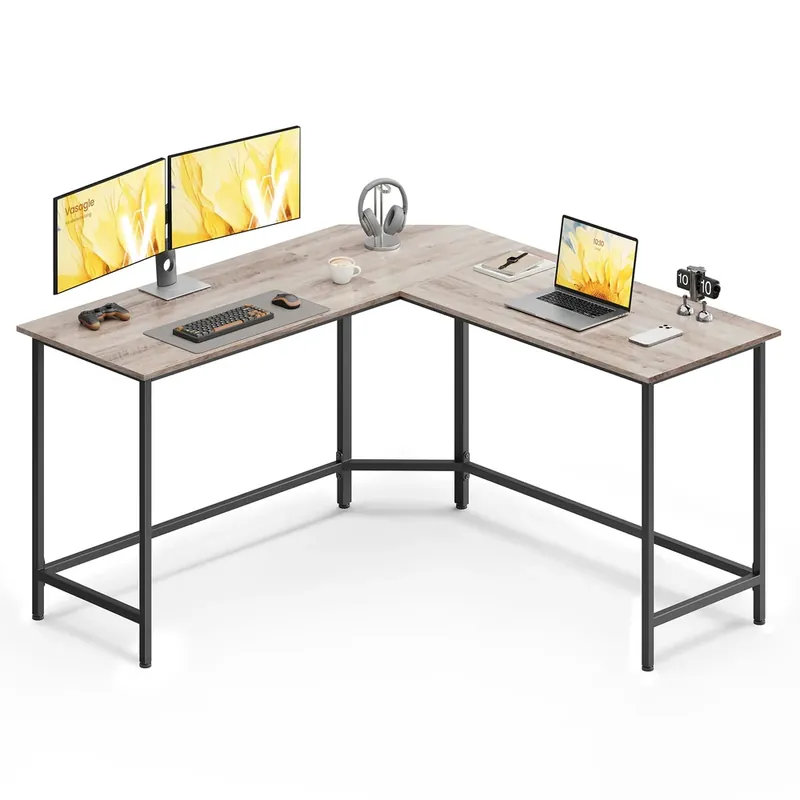 Scrivania a L da Gaming per Studio Ufficio Salvaspazio Facile da Montare Occasione