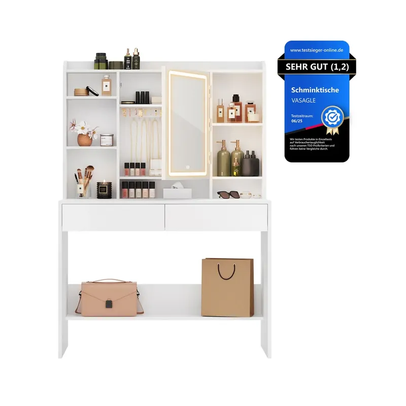 Tavolo da Toeletta con Luci LED Prezzo Ridotto