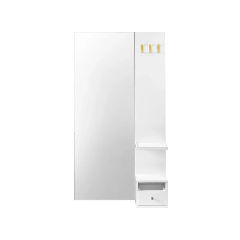 A Buon Prezzo Specchio a Figura Intera da Parete Bianco
