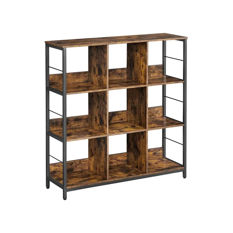 Offerta Libreria Scaffale con Ripiani Aperti per Soggiorno Studio Cucina Camera da Letto
