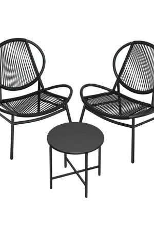 A Buon Prezzo Mobili da Giardino Trattoria con Sedie Acapulco e Tavolino