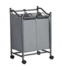 Carrello Porta Biancheria con 2 Sacchi Rimovibili Miglior Prezzo