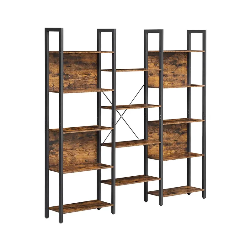 Libreria Scaffale Portaoggetti con 14 Ripiani Promozione Esclusiva
