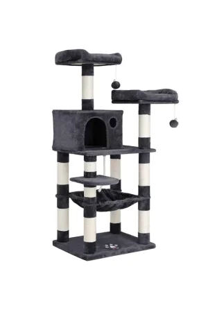 Albero per Gatti Tiragraffi con 2 Posatoi Spedizione Espresso