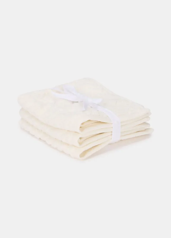 Set salviette ospiti in spugna chevron Sconto