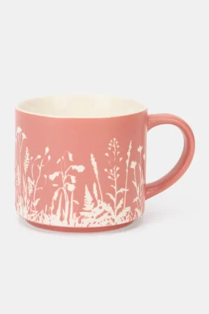 Tazza mug con fiori a contrasto Bestseller