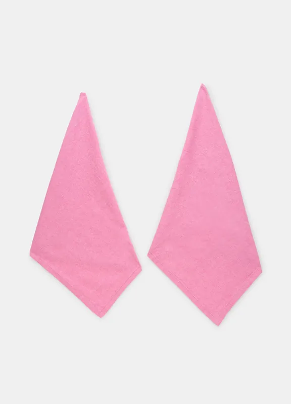 2 pack tovaglioli in cotone lavato Economico