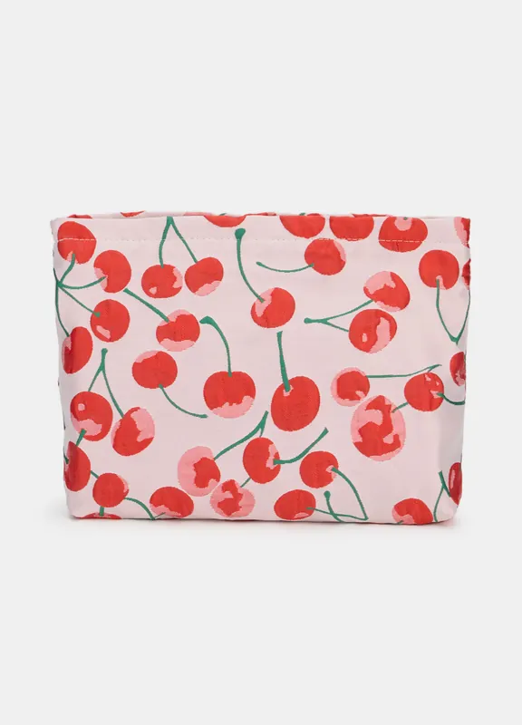 Prezzo Ridotto Pochette grande con motivo ciliegie
