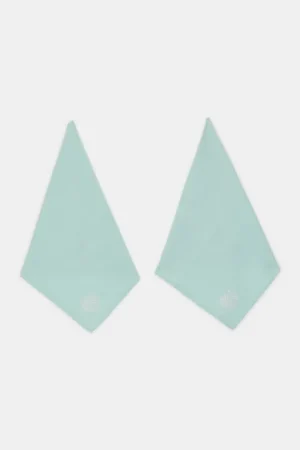 2 pack tovaglioli in cotone con corallo Spedito Oggi