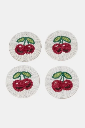 4 pack sottobicchieri di perline Promo Stagionale