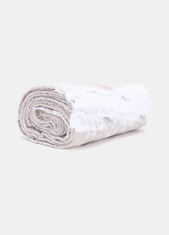 Telo decorativo in cotone lavato con frange A Buon Prezzo