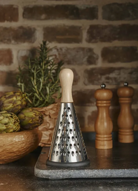 Grattugia conica in legno e acciaio inox Made in Italy Compra Online